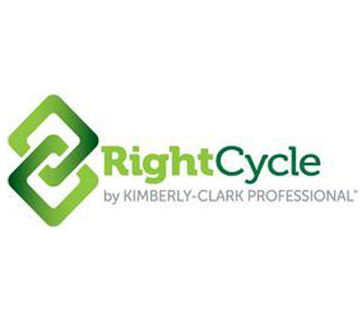 RightCycle Green and Grey Branding as seen on 11821 KIMTECH PURE* G3 Sterile STERLING* Nitrile Gloves - 30cm Hand Specific - Sentinel Laboratories Ltd