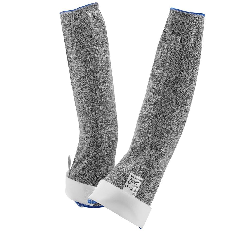 A Pair of Charcoal Grey SAFE-KNIT GP® 72-265 Arm Protectors - Sentinel Laboratories Ltd