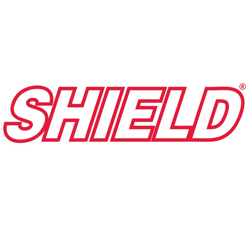 Shield 69 x 122cm Polythene Apron - White/Blue - Sentinel Laboratories Ltd