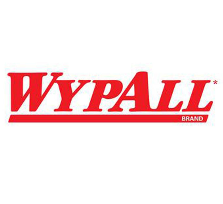 Red Wypall Logo Branding on 6034 WYPALL* X60 Cloths, 1/4 Fold - White - Sentinel Laboratories Ltd
